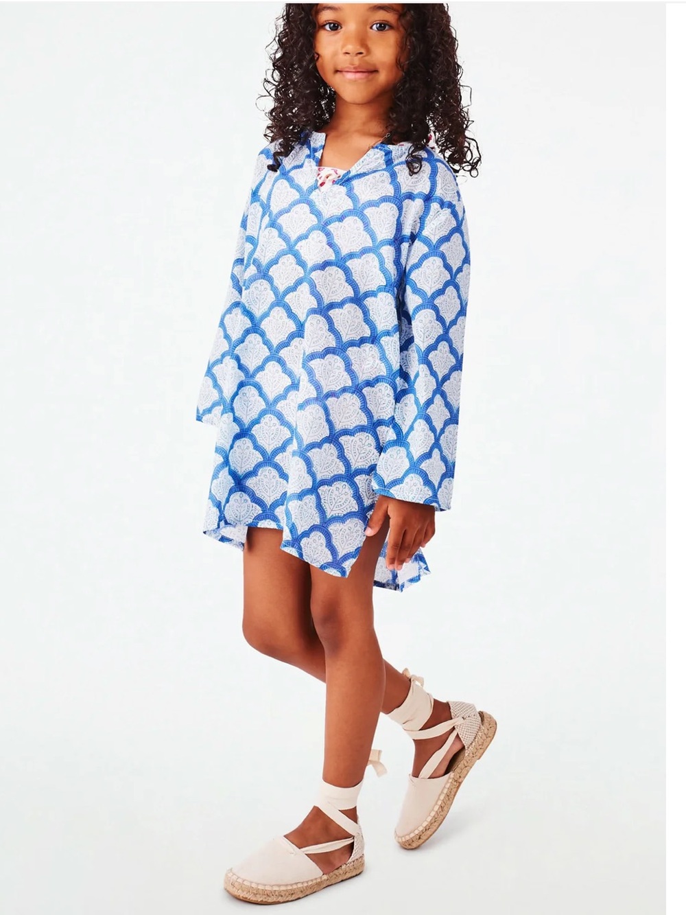Roller Rabbit Kids Kurta Jemina Blue